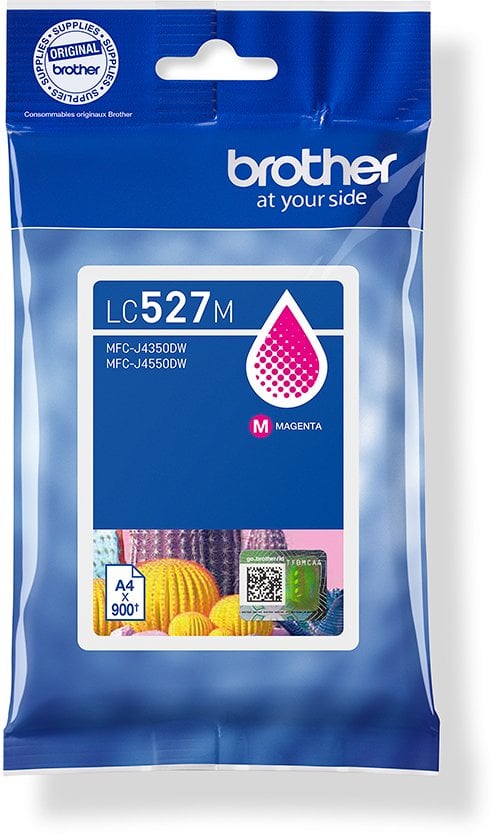 Brother Tintenpatrone LC-527M Magenta (ca. 900 Seiten)