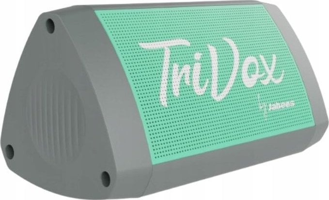 Głośnik Jabees Głośnik Bluetooth Trivox 7w Wodoodporny Ip66 + Aux Radio Fm Microsd / Szaro - Zielony / Aqua