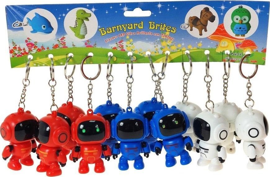 Brelok robot MIX (12szt)