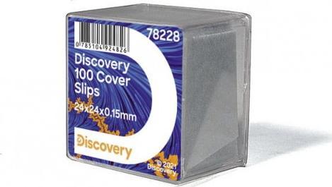 Mikroskop Discovery Szkiełka nakrywkowe Discovery 100