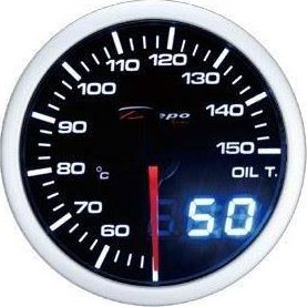 DRacing Zegar DEPO Dual 52mm Oil Temp