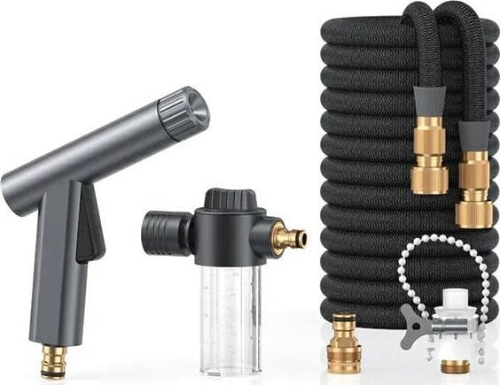 Usams USAMS Myjka ciśnieniowa do samochodu stalowy/tarnish JYXCQ01 (US-ZB260)