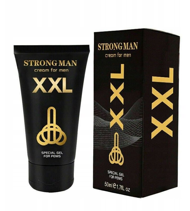 Strong Man XXL Cream krem powiększający penisa przedłużajacy erekcje 50ml