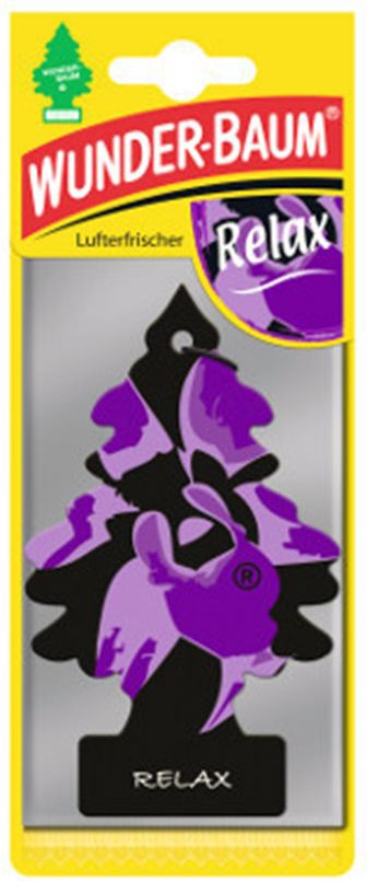 WunderBaum Zapachowa Choinka do auta Relax