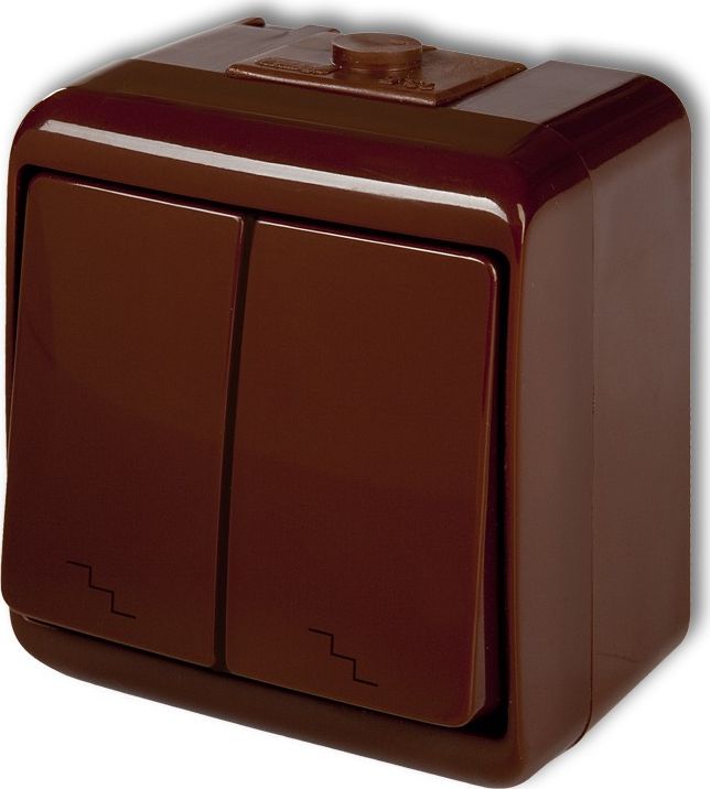 Karlik Łącznik Junior podwójny schodowy brązowy (4WHE-7)