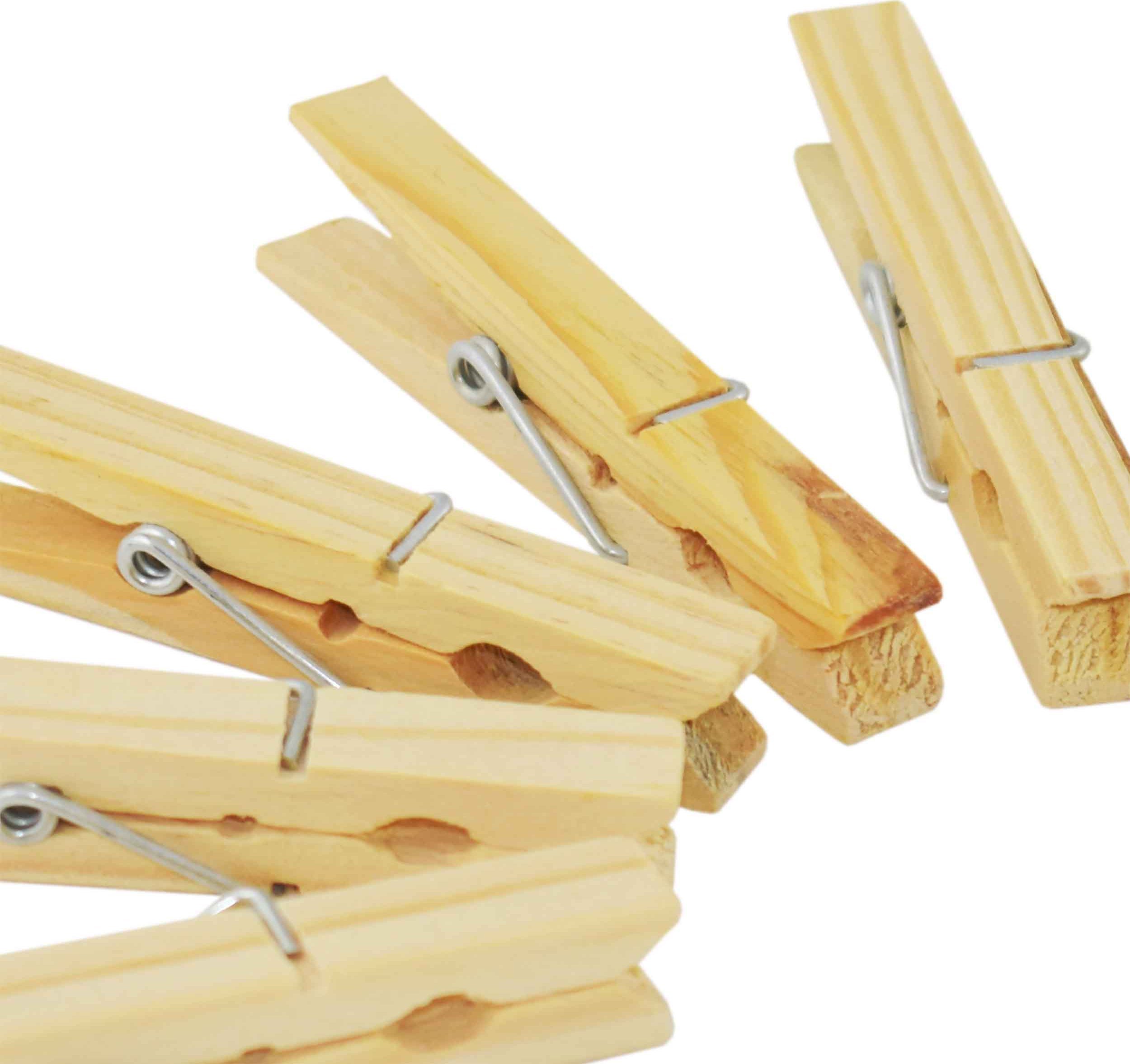 Sepio Drewniane klamerki do prania 10 sztuk