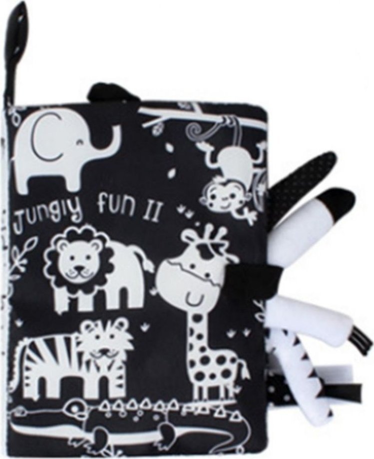 Kontext Książeczka sensoryczna miękka ogony zwierząt safar