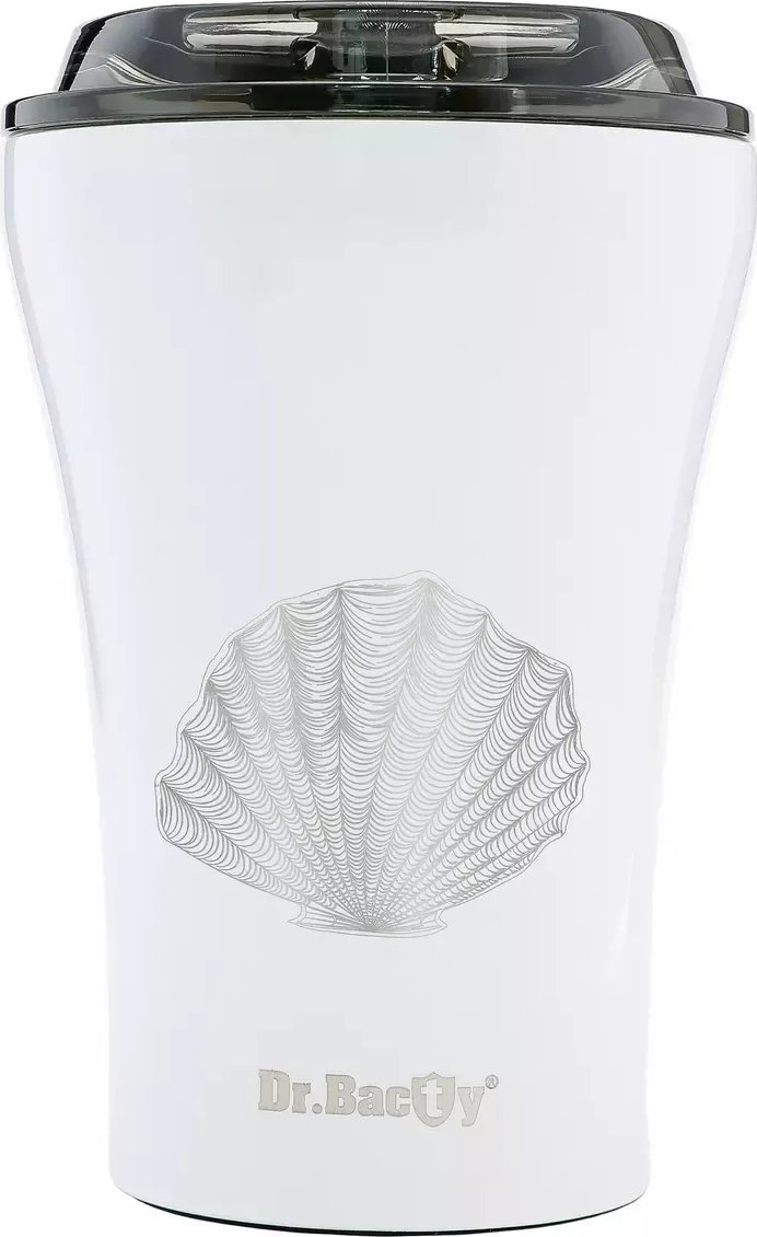 Dr.Bacty Apollo Ceramic Thermal Mug White 236ml SEASHELL