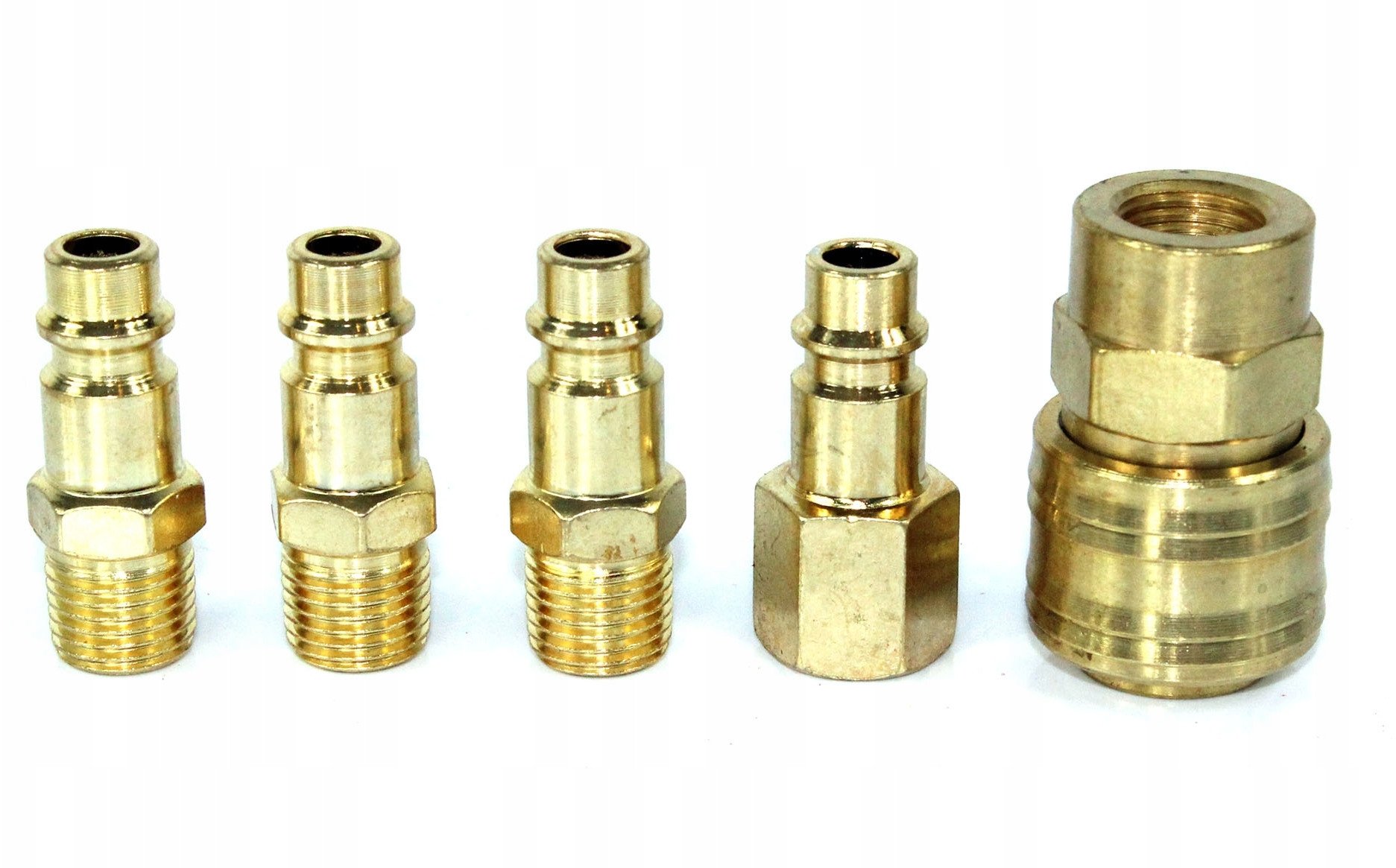 ZESTAW SZYBKO-ZŁĄCZKA SZYBKOZŁĄCZEK 1/4 5 el