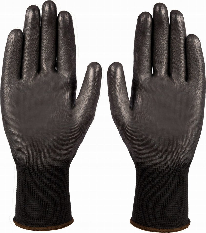 Rękawice TK Rooster Black rozmiar 7 - S 12 par