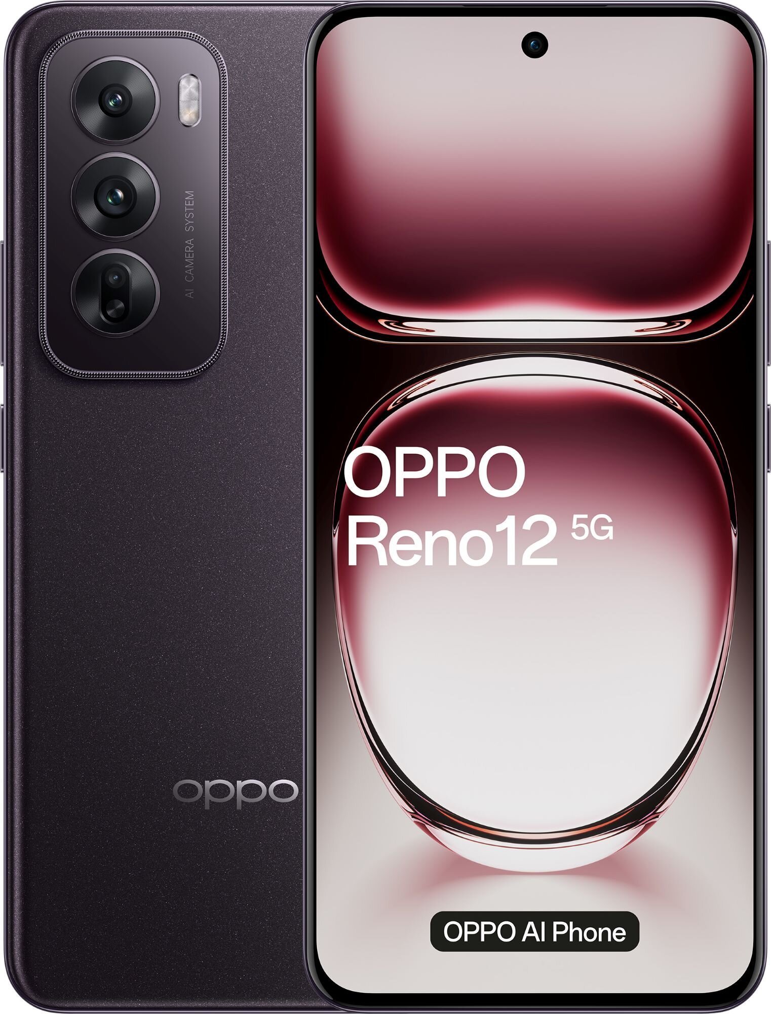 Smartfon Oppo Reno 12 12/256GB Czarny (110010233902)