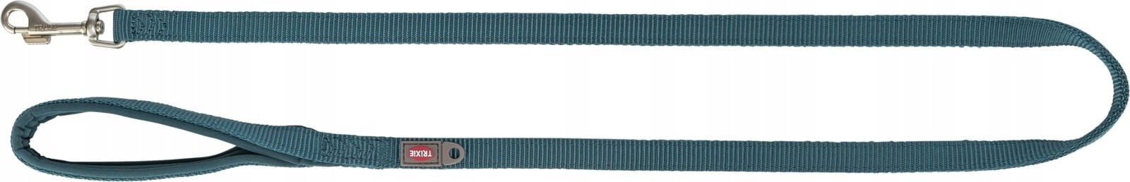 Premium, smycz, dla psa, taśma, petrol, L–XL: 1.00 m/25 mm