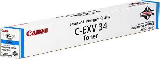 Toner Canon C-EXV34 Cyan Oryginał (CF3783B002)