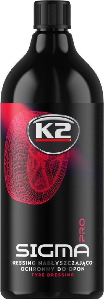 K2 K2 Sigma PRO żel do opon i gumy 1L uniwersalny (7428-uniw) - 7428-uniw