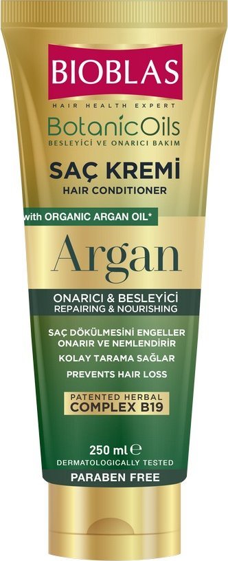 BIOBLAS odżywka do włosów arganowa 250ml