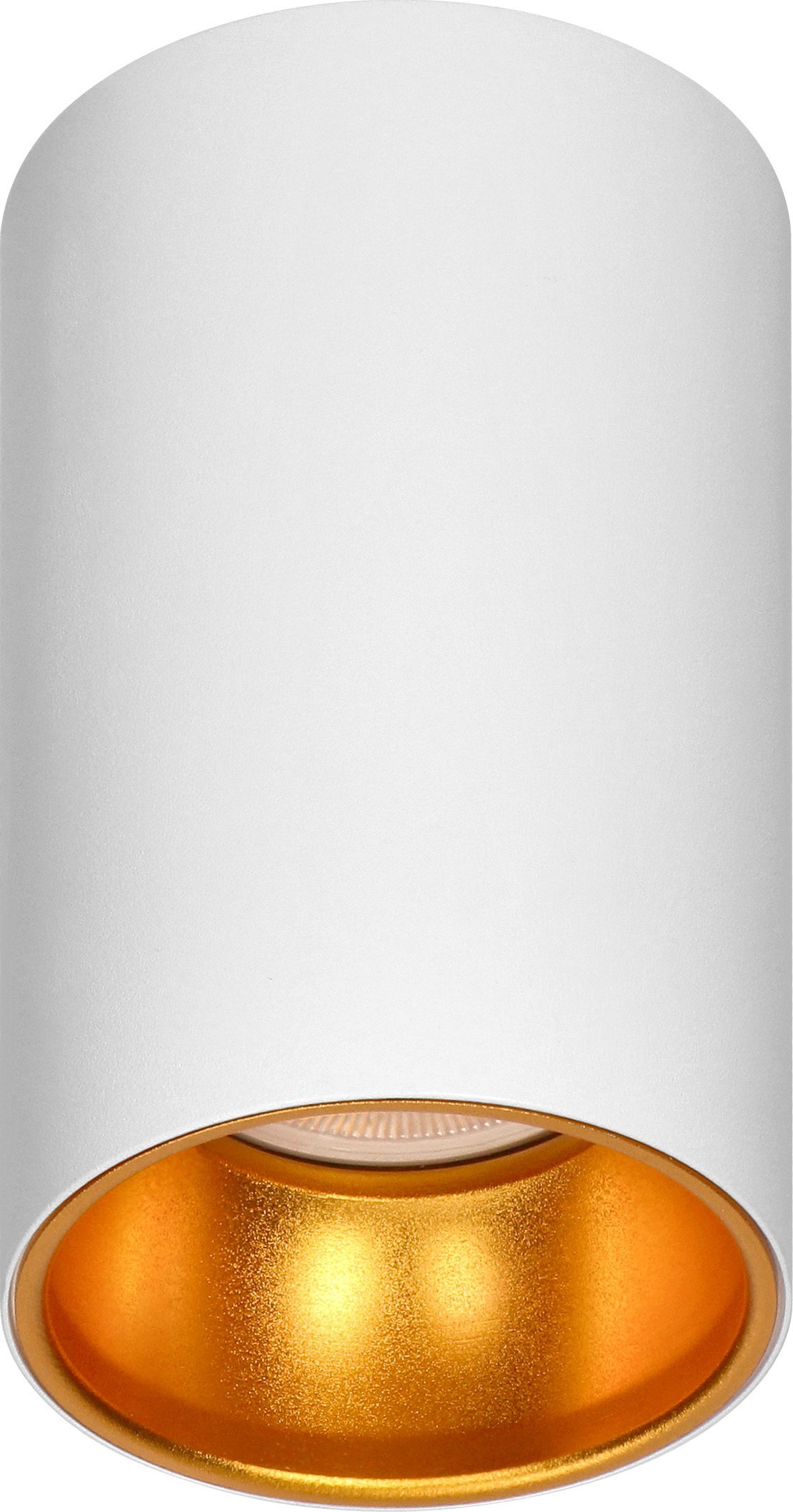 Orno ELIZA, oprawa typu downlight, GU10, IP20, aluminiowa, biało-złota