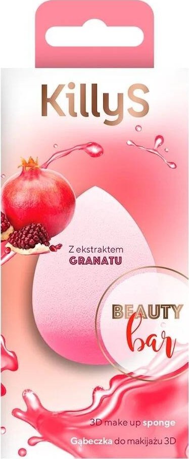 KILLYS KillyS Beauty Bar 3D gąbeczka do makijażu z ekstraktem z granatu