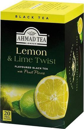 Ahmad Tea Herbata czarna AHMAD cytrynowo limonkowa 20tb
