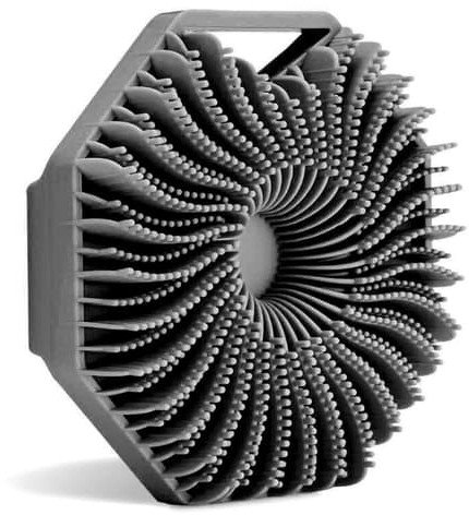 BATH SCRUB BRUSH 19700 WITH ERGONOMIC H