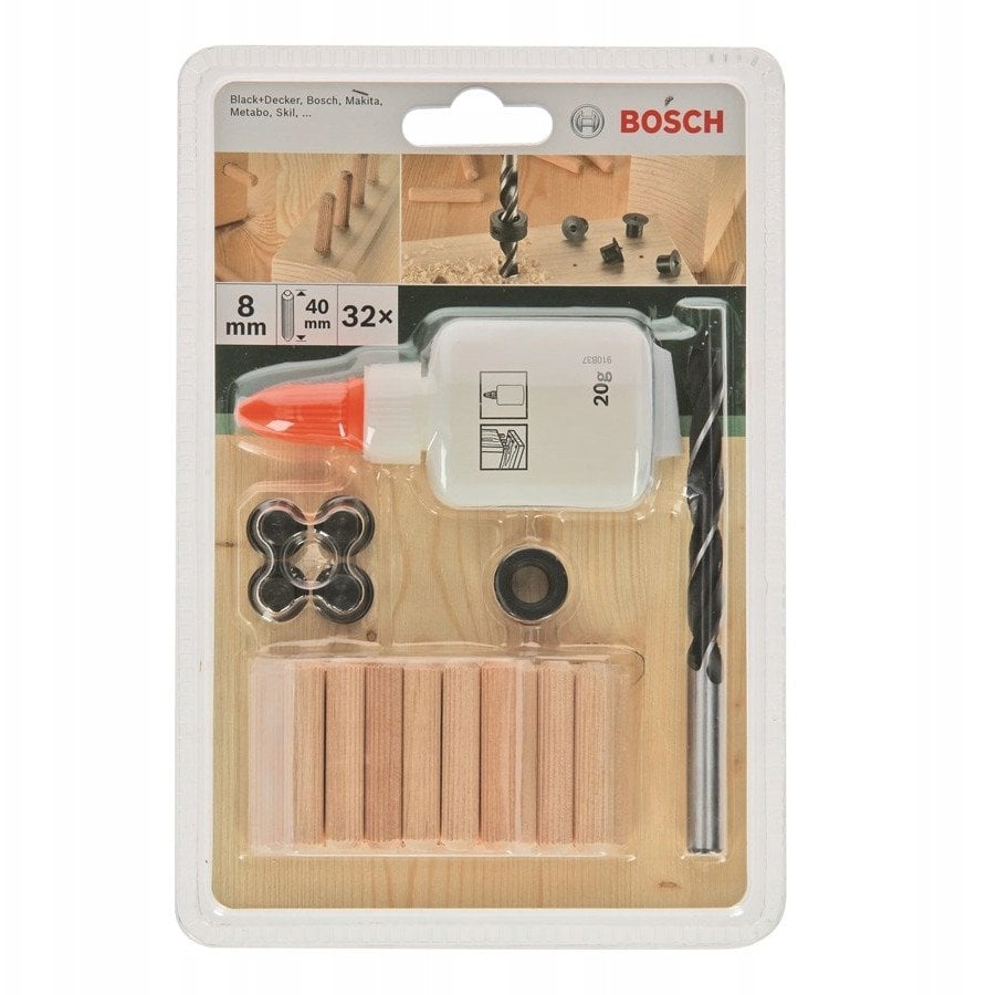 ZESTAW KOŁKÓW ŚREDNICA 8 32PC