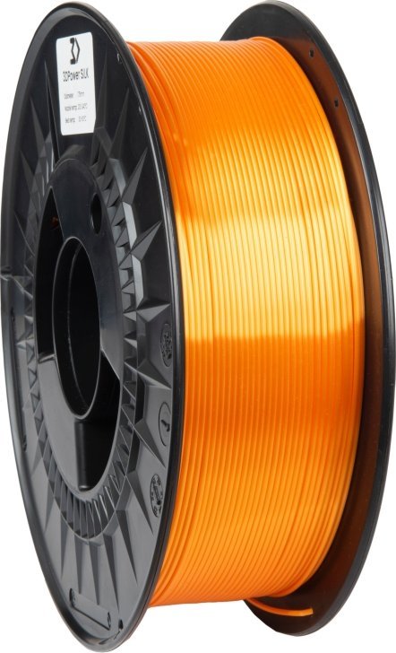 3DPower Filament 3DPower PLA SILK 1.75mm Pomarańczowy 1kg