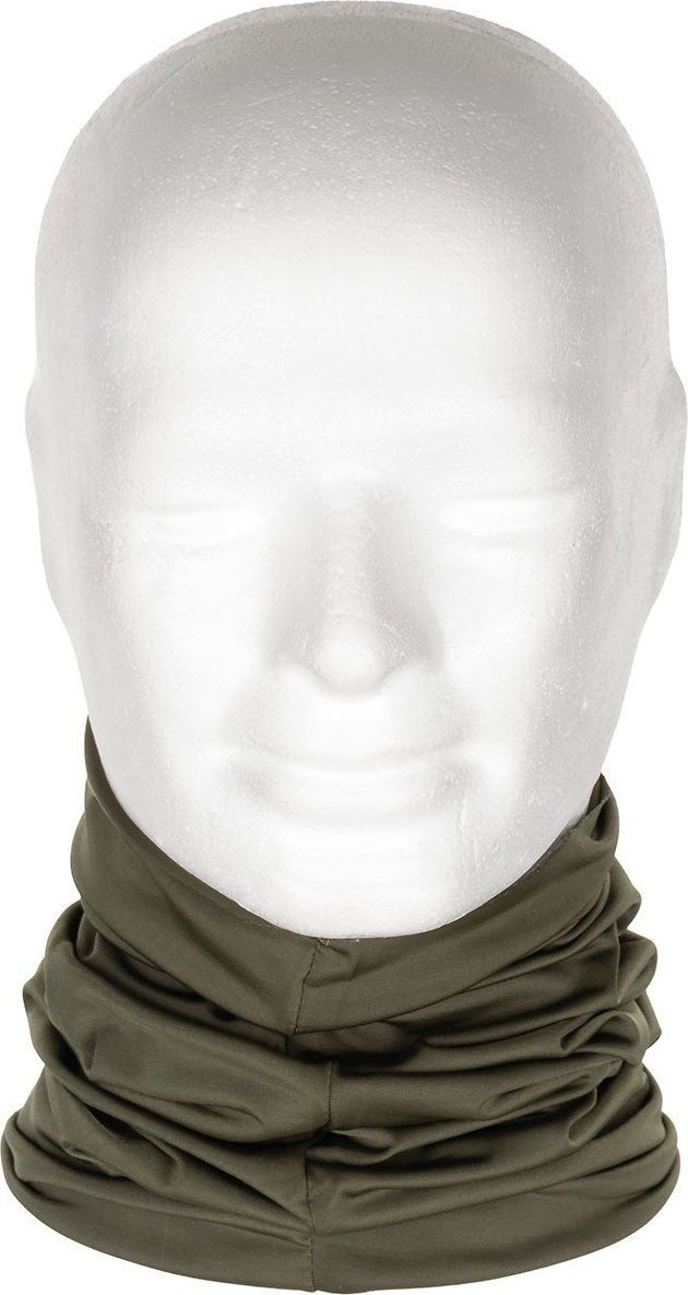 MFH Wielofunkcyjny szalik Ocieplacz Komin Getr na szyję i twarz MFH OD - zielony