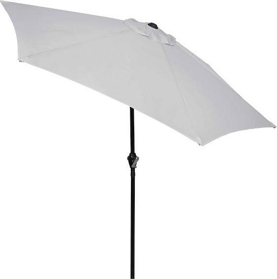 Springos Parasol ogrodowy składany 260 cm duży na balkon szary UNIWERSALNY