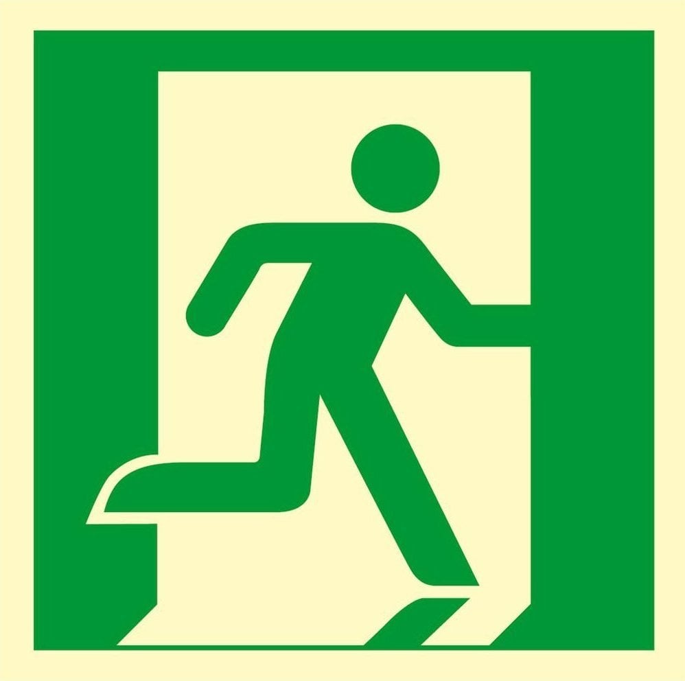 PROCERA Znak TDC, Wyjście ewakuacyjne (prawostronne)