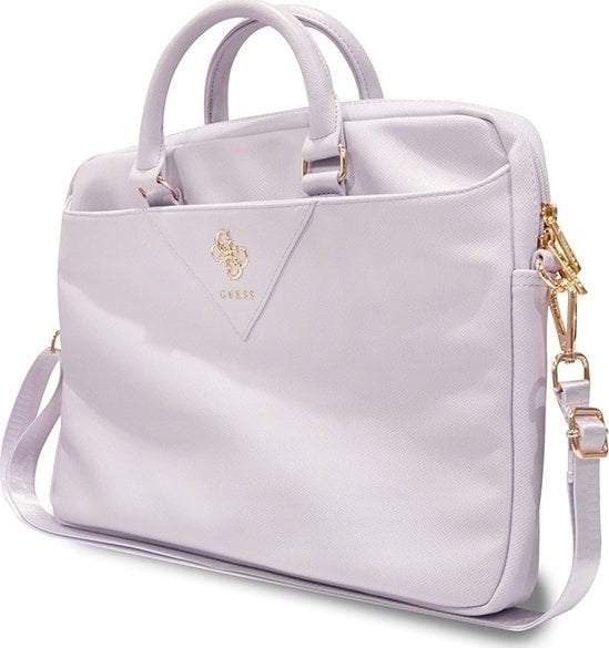 Torba Guess Guess Triangle 4G Computer Bag - Torba na notebooka 15" / 16" (fioletowy)