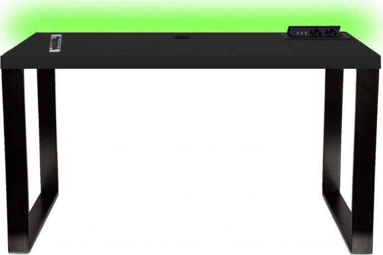 Biurko Marco Game Future Czarne 140 cmx70 cm