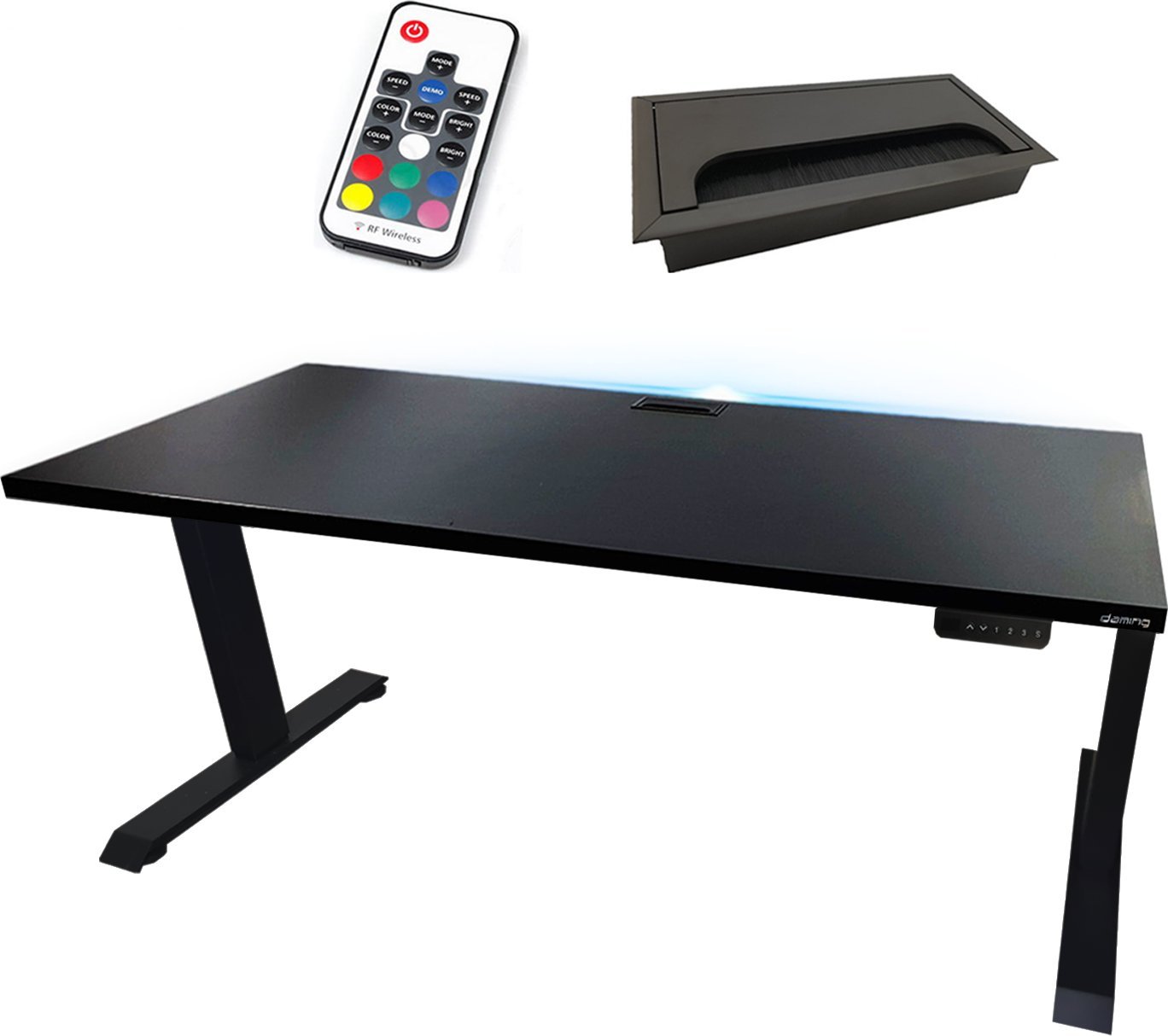 BIURKO ELEKTRYCZNE 160x80 REGULOWANE NOGI STABILNE KOMPUTEROWE PRODUCENT