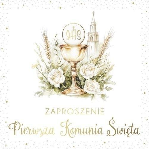 Zaproszenie Komunia (10szt)