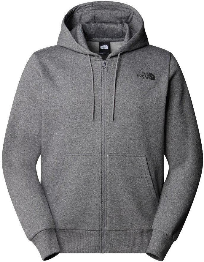 Bluza The North Face M Simple Dome Full Zip męska : Kolor - Szary, Rozmiar - XS