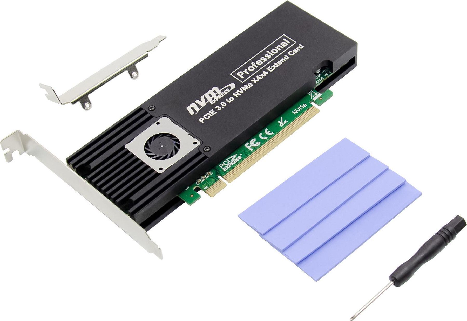 Kontroler ProXtend PCIe 3.0 x16 - M.2 NVMe M-key (PX-SA-10150)