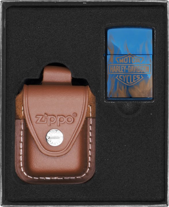 Zestaw ZIPPO Zapalniczka HARLEY DAVIDSON DESIGN Prezentowy No2