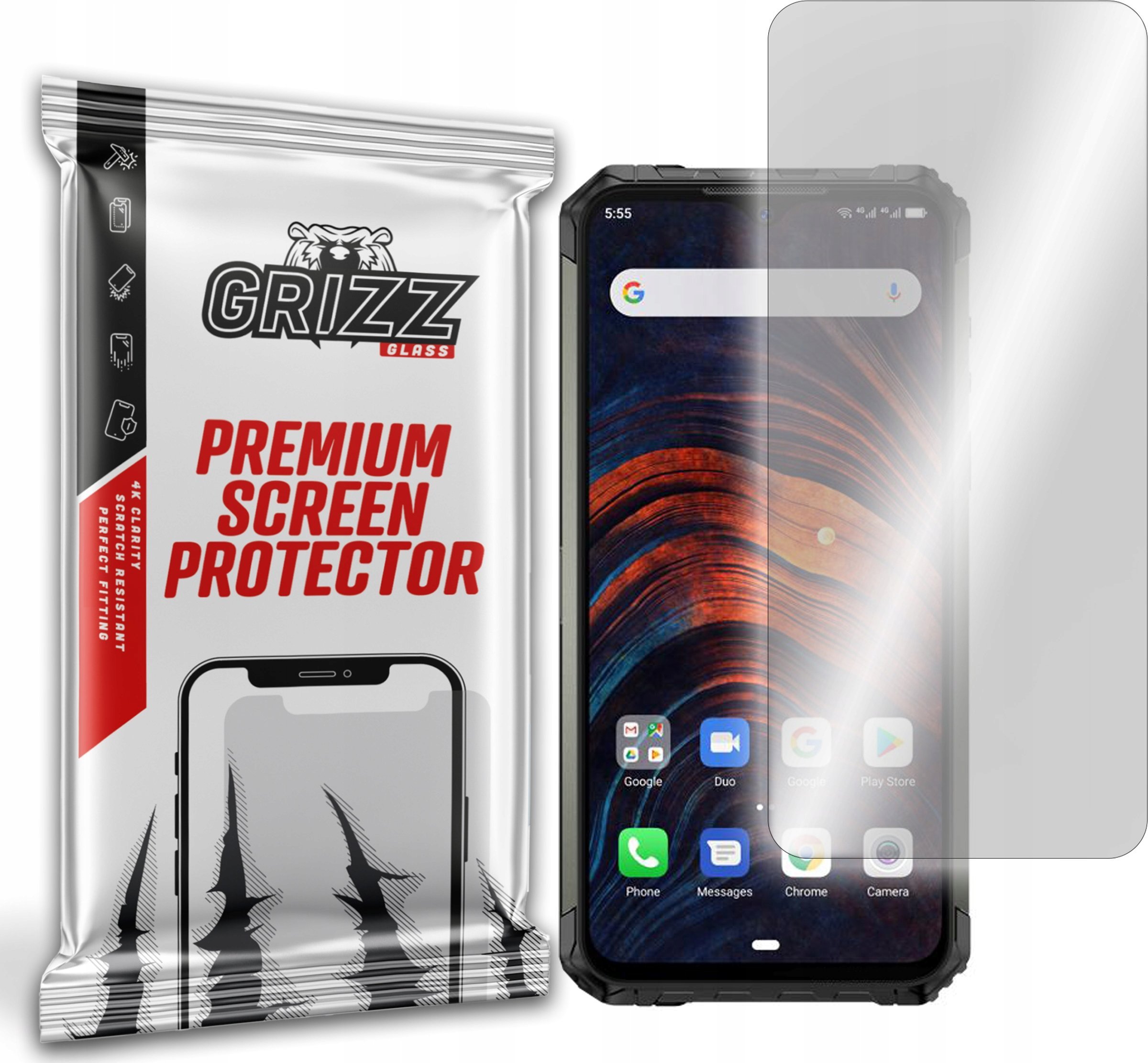 GrizzGlass Szkło hybrydowe Grizz Ulefone Armor 7