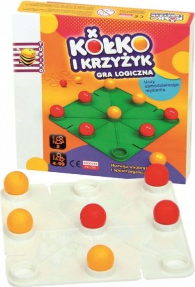 KÓŁKO I KRZYŻYK GRA LOGICZNA