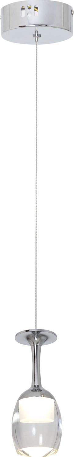 Lampa wisząca Milagro LED nowoczesna chrom (ML436)