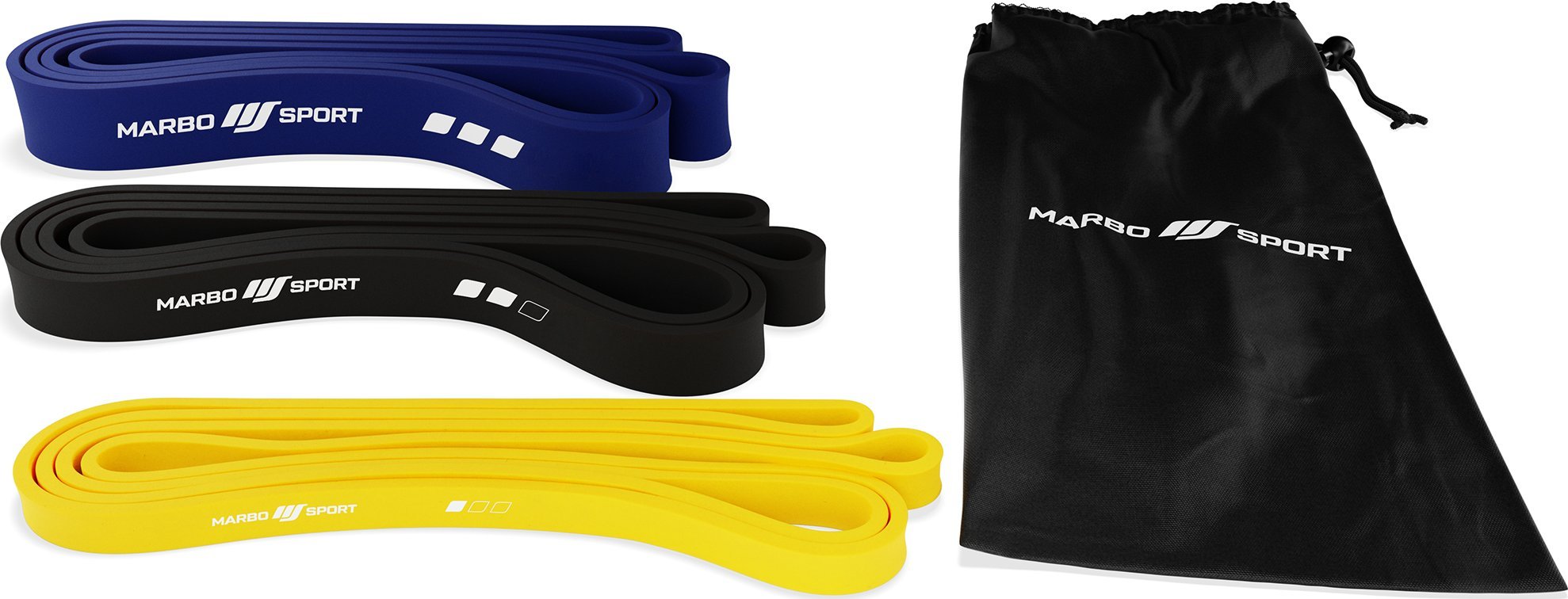Zestaw 3 gum oporowych 2080 mm - Marbo Sport