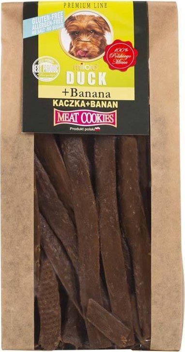 Ciastka dla psa Milord z kaczką i bananem 80 g