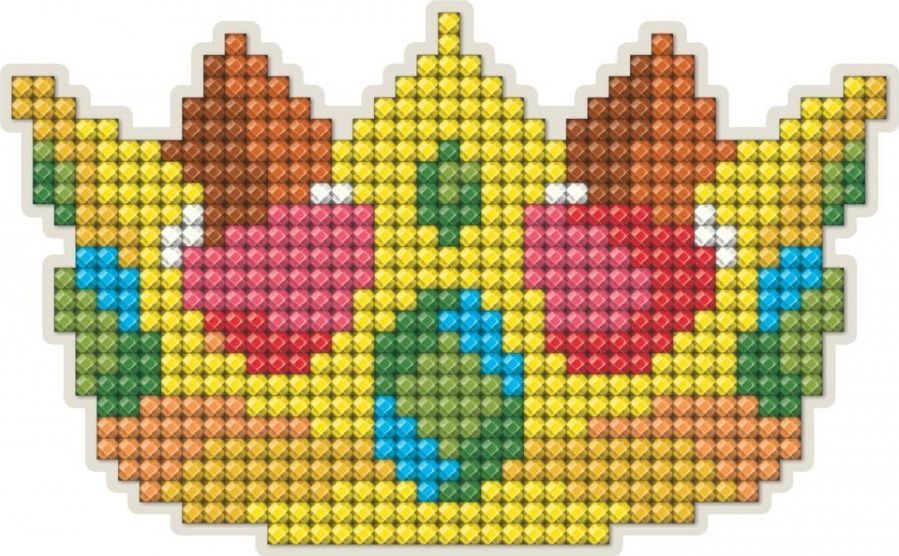 Collection D`Art Diamentowa Mozaika z magnesem Korona