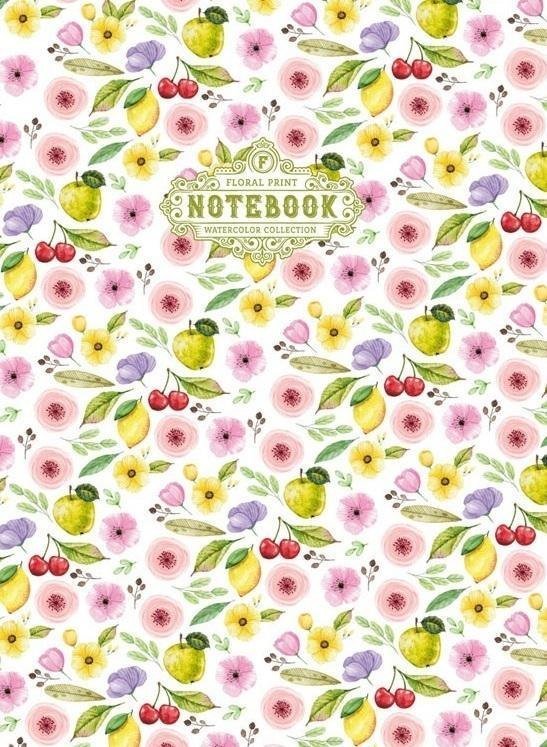 Fresh Notatnik ozdobny 145x197/64K TW Kwiaty
