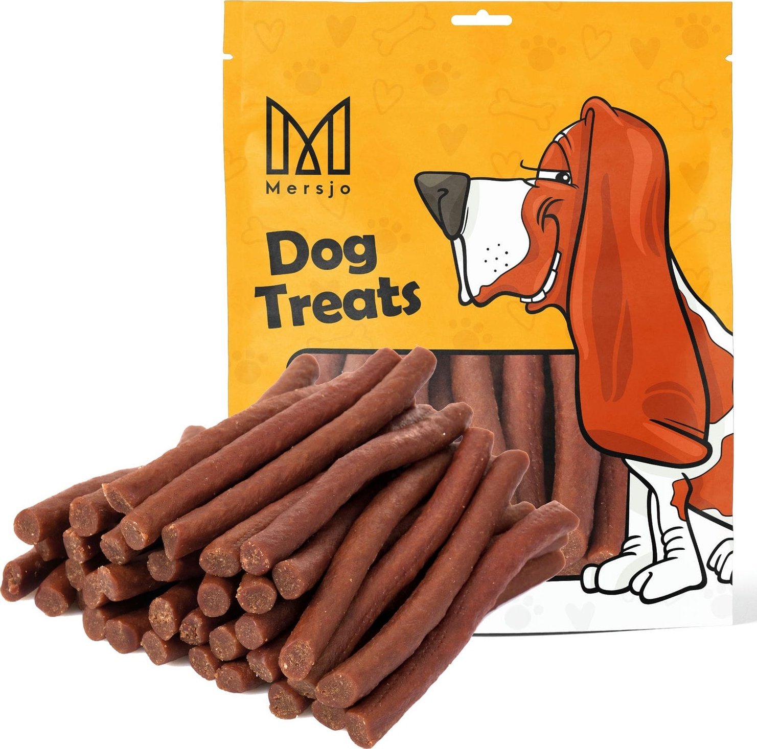 Mersjo Przysmak dla psa - Kabanosy z królika Mersjo 500g