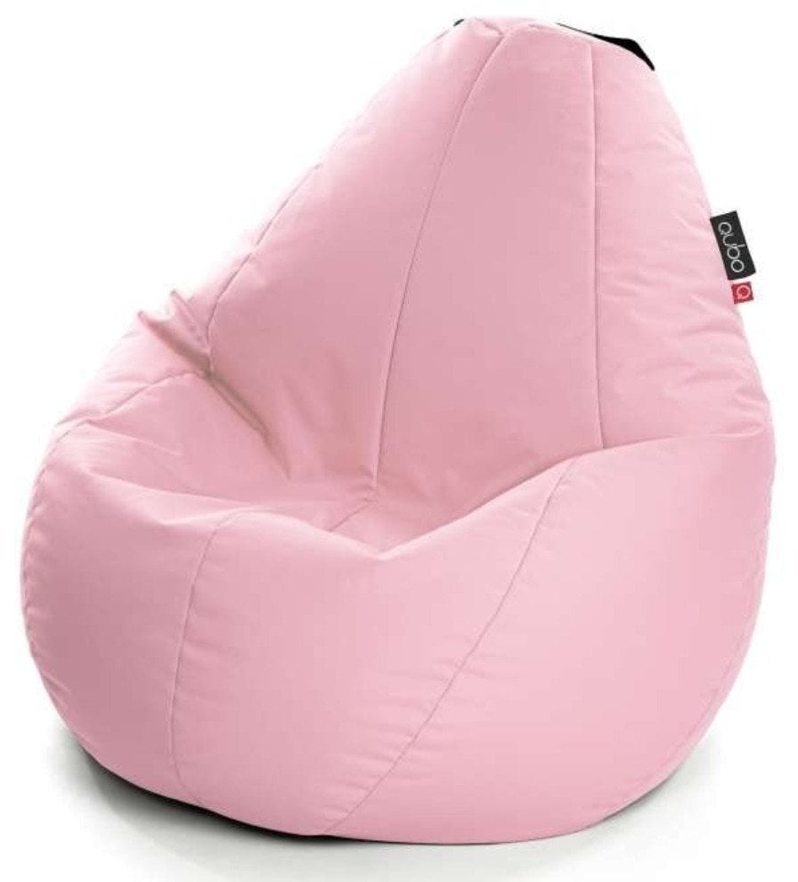 Sėdmaišis Qubo™ Comfort 90 Lychee, rožinis