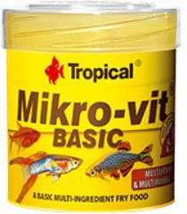 Tropical Mikrovit Basic pokarm podstawowy dla narybku 50ml