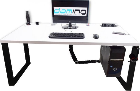 BIURKO GAMINGOWE DAMING ATLANTA PRO GAMER LOFTOWE BIAE