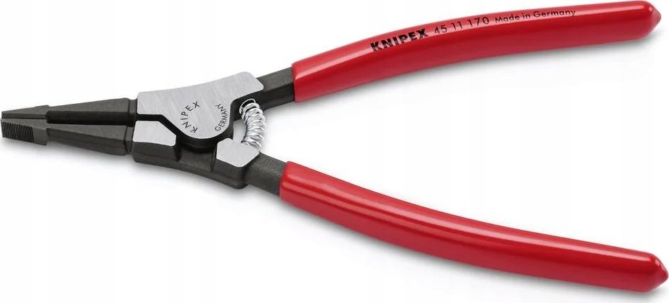 Knipex KNIPEX assembly pliers for snap rings on shafts 45 11 170 (red, length 170mm, straight)