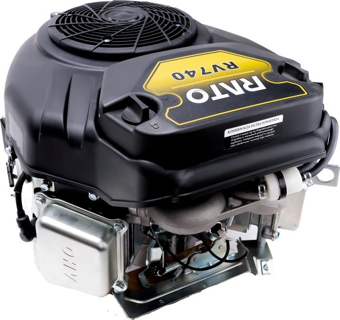 Loncin SILNIK RATO RV740 DO TRAKTORKA SPALINOWY BENZYNOWY V-TWIN V2 24 KM 739 cm3 DWUCYLINDROWY WAŁ PIONOWY WALCOWY 25,4 mm MOTOR HONDA ,VANGUARD , BR