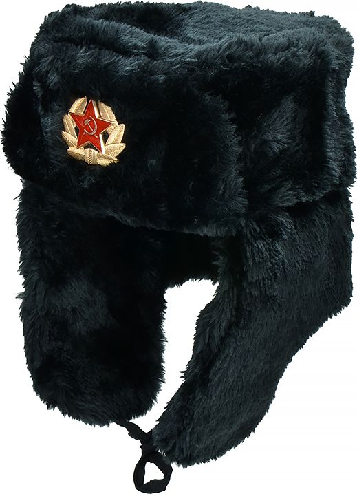 MFH MFH Czapka Uszatka Rosyjska Uszanka Czarna M