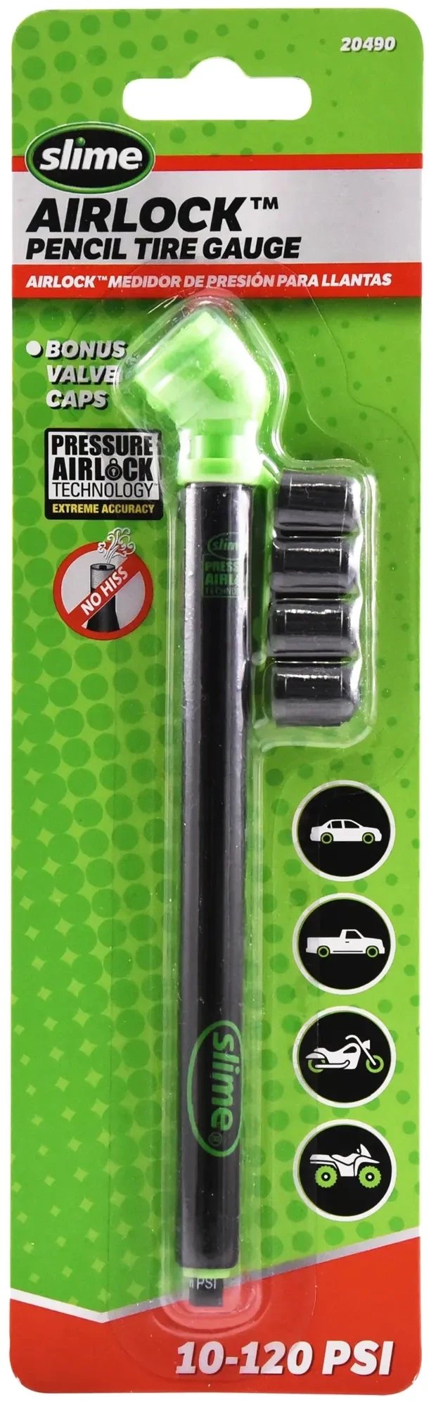 Miernik ciśnienia w oponach Slime Elite (w formie długopisu) Uniwersalny